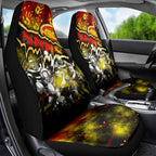 Step Into Horror Domain Suns Football Car Seat Cover Halloween Horror Movie Characters - Aussie Hoodie