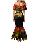 Step Into Horror Domain Suns Football Family Matching Mermaid Dress and Hawaiian Shirt Halloween Horror Movie Characters - Aussie Hoodie