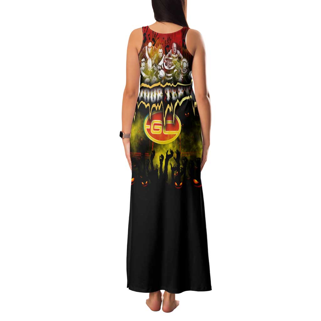Step Into Horror Domain Suns Football Family Matching Tank Maxi Dress and Hawaiian Shirt Halloween Horror Movie Characters - Aussie Hoodie