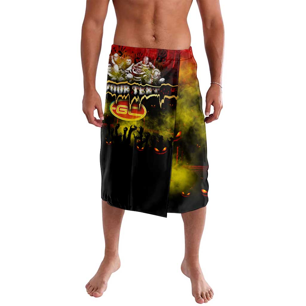 Step Into Horror Domain Suns Football Lavalava Halloween Horror Movie Characters - Aussie Hoodie