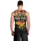 Step Into Horror Domain Suns Football Men Tank Top Halloween Horror Movie Characters - Aussie Hoodie