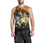 Step Into Horror Domain Suns Football Men Tank Top Halloween Horror Movie Characters - Aussie Hoodie