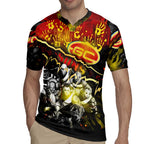 Step Into Horror Domain Suns Football Rugby Jersey Halloween Horror Movie Characters - Aussie Hoodie