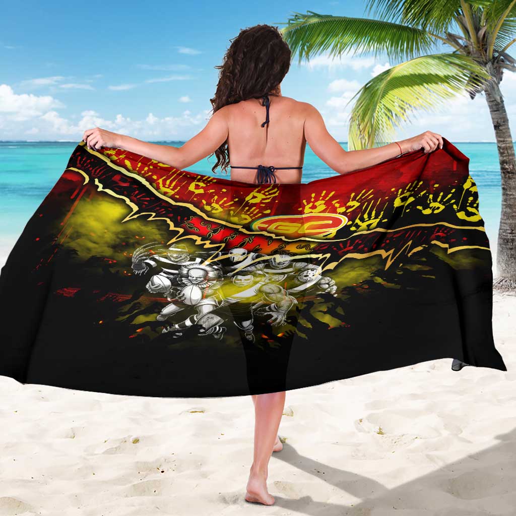 Step Into Horror Domain Suns Football Sarong Halloween Horror Movie Characters - Aussie Hoodie