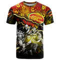 Step Into Horror Domain Suns Football T Shirt Halloween Horror Movie Characters - Aussie Hoodie