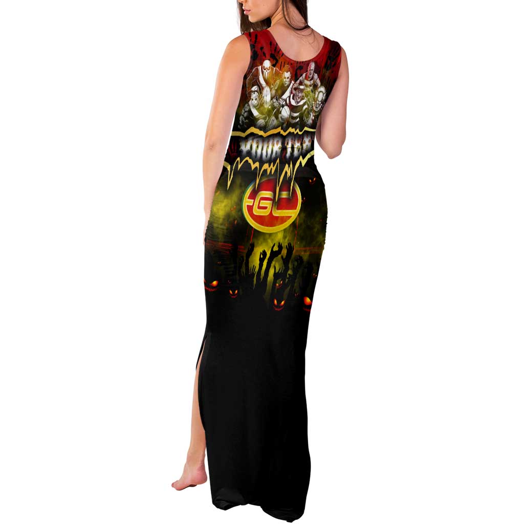 Step Into Horror Domain Suns Football Tank Maxi Dress Halloween Horror Movie Characters - Aussie Hoodie