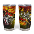 Step Into Horror Domain Suns Football Tumbler Cup Halloween Horror Movie Characters - Aussie Hoodie