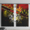 Step Into Horror Domain Suns Football Window Curtain Halloween Horror Movie Characters - Aussie Hoodie
