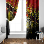 Step Into Horror Domain Suns Football Window Curtain Halloween Horror Movie Characters - Aussie Hoodie