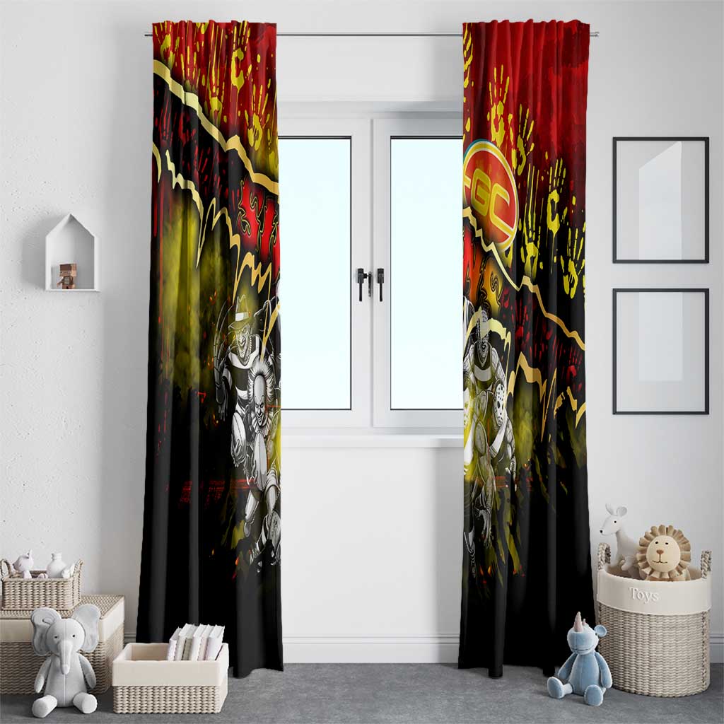 Step Into Horror Domain Suns Football Window Curtain Halloween Horror Movie Characters - Aussie Hoodie