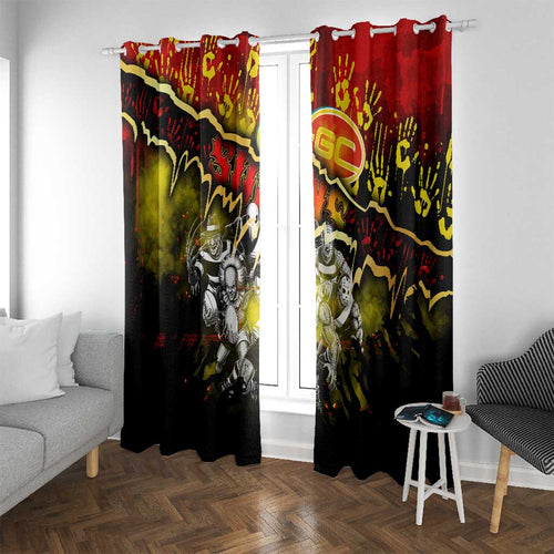Step Into Horror Domain Suns Football Window Curtain Halloween Horror Movie Characters - Aussie Hoodie