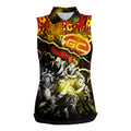 Step Into Horror Domain Suns Football Women Sleeveless Polo Shirt Halloween Horror Movie Characters - Aussie Hoodie