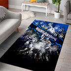 Step Into Horror Domain Kangaroos Football Area Rug Halloween Horror Movie Characters - Aussie Hoodie