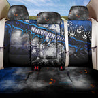 Step Into Horror Domain Kangaroos Football Back Car Seat Cover Halloween Horror Movie Characters - Aussie Hoodie