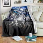 Step Into Horror Domain Kangaroos Football Blanket Halloween Horror Movie Characters - Aussie Hoodie