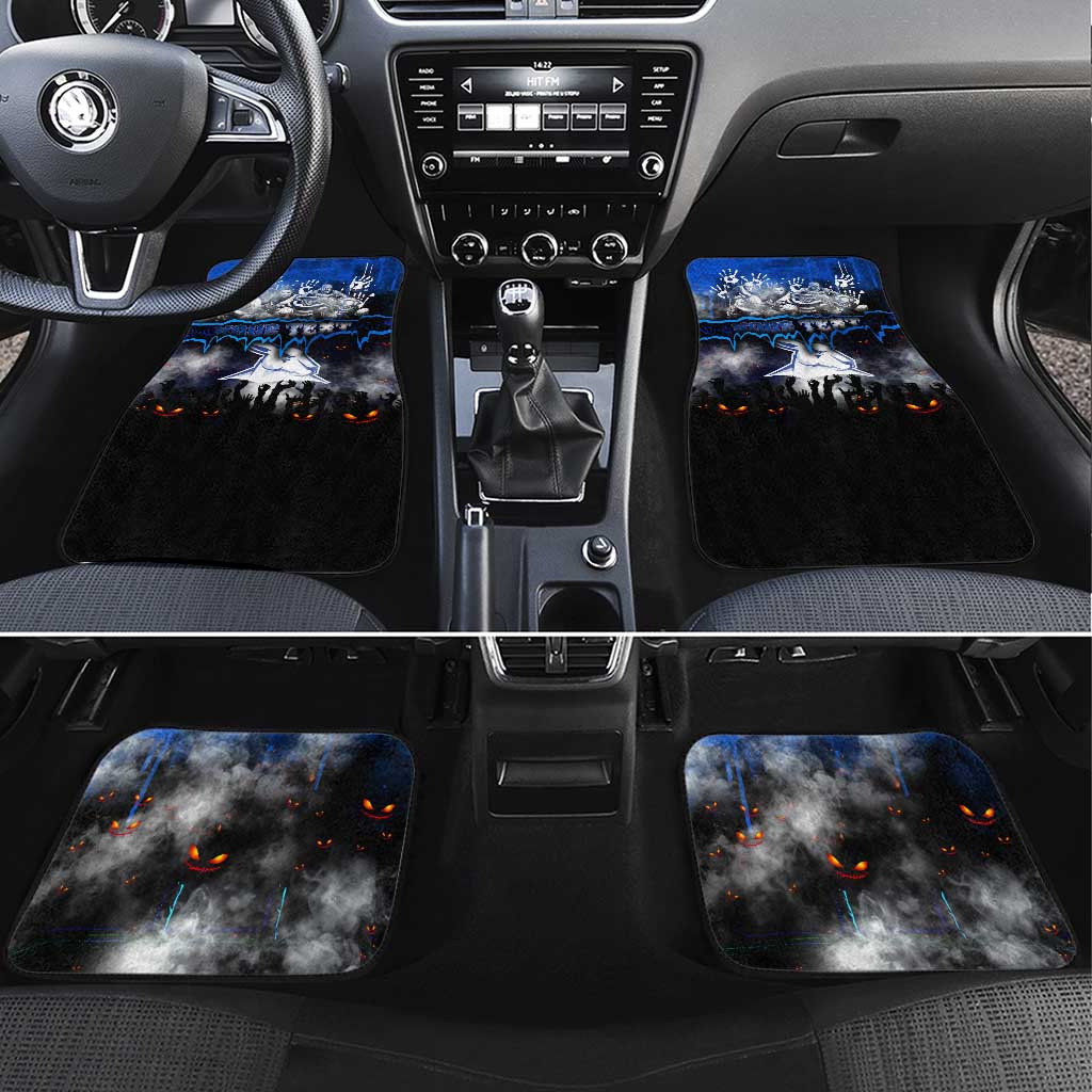 Step Into Horror Domain Kangaroos Football Car Mats Halloween Horror Movie Characters - Aussie Hoodie