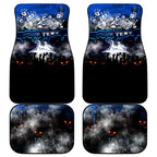 Step Into Horror Domain Kangaroos Football Car Mats Halloween Horror Movie Characters - Aussie Hoodie