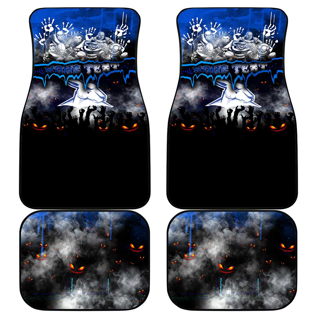 Step Into Horror Domain Kangaroos Football Car Mats Halloween Horror Movie Characters - Aussie Hoodie
