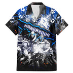 Step Into Horror Domain Kangaroos Football Family Matching Mermaid Dress and Hawaiian Shirt Halloween Horror Movie Characters - Aussie Hoodie