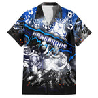 Step Into Horror Domain Kangaroos Football Family Matching Summer Maxi Dress and Hawaiian Shirt Halloween Horror Movie Characters - Aussie Hoodie