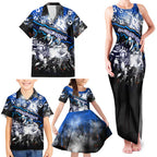 Step Into Horror Domain Kangaroos Football Family Matching Tank Maxi Dress and Hawaiian Shirt Halloween Horror Movie Characters - Aussie Hoodie