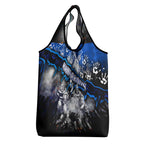 Step Into Horror Domain Kangaroos Football Grocery Bag Halloween Horror Movie Characters - Aussie Hoodie