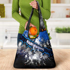 Step Into Horror Domain Kangaroos Football Grocery Bag Halloween Horror Movie Characters - Aussie Hoodie