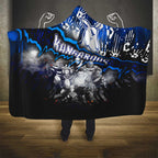 Step Into Horror Domain Kangaroos Football Hooded Blanket Halloween Horror Movie Characters - Aussie Hoodie