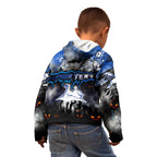 Step Into Horror Domain Kangaroos Football Kid Hoodie Halloween Horror Movie Characters - Aussie Hoodie