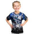 Step Into Horror Domain Kangaroos Football Kid T Shirt Halloween Horror Movie Characters - Aussie Hoodie