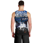 Step Into Horror Domain Kangaroos Football Men Tank Top Halloween Horror Movie Characters - Aussie Hoodie