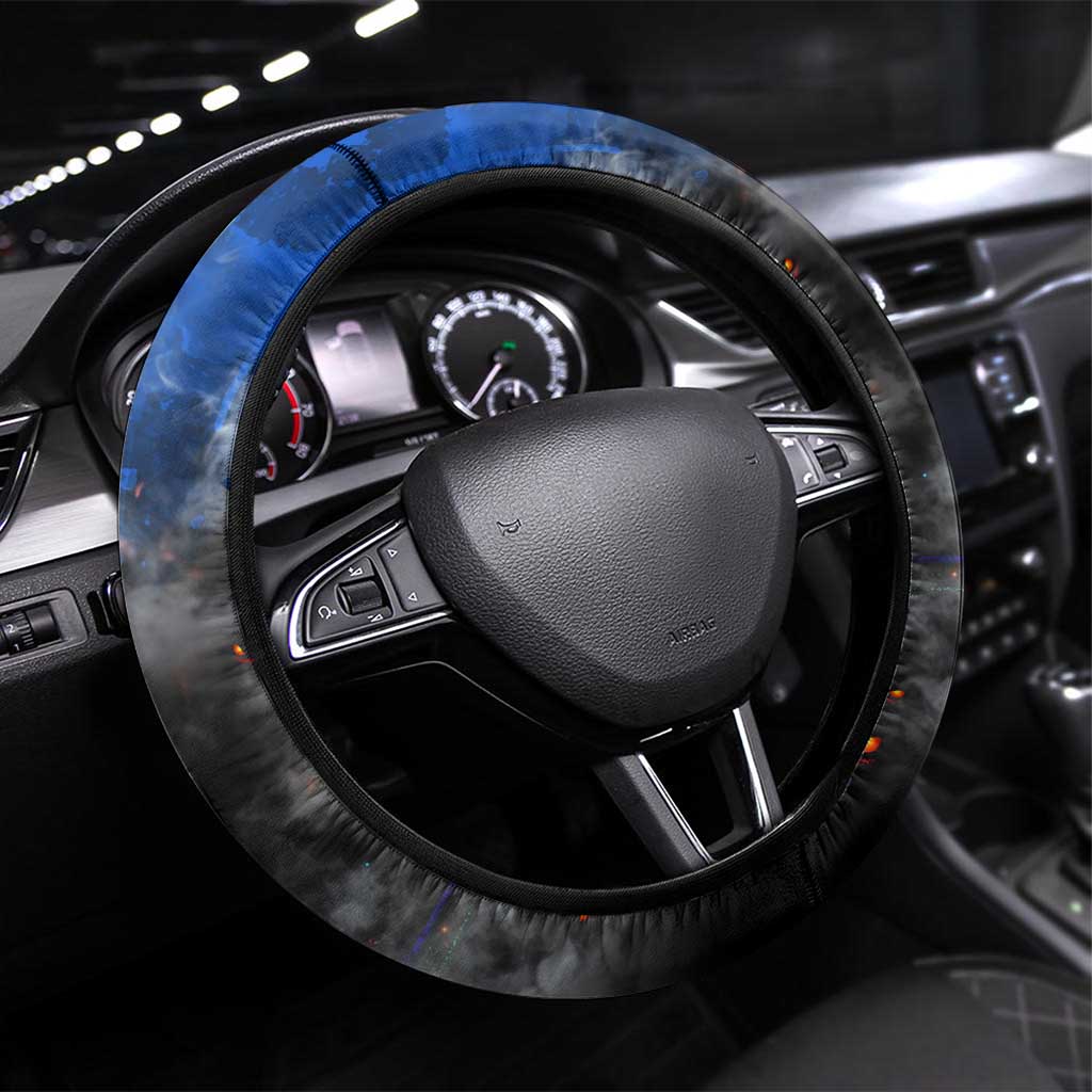 Step Into Horror Domain Kangaroos Football Steering Wheel Cover Halloween Horror Movie Characters - Aussie Hoodie