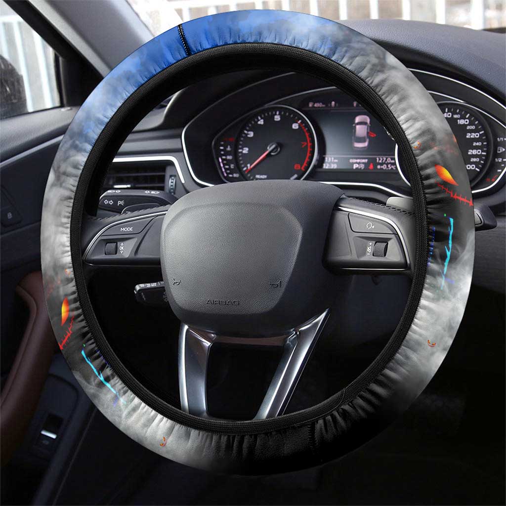 Step Into Horror Domain Kangaroos Football Steering Wheel Cover Halloween Horror Movie Characters - Aussie Hoodie