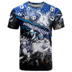 Step Into Horror Domain Kangaroos Football T Shirt Halloween Horror Movie Characters - Aussie Hoodie