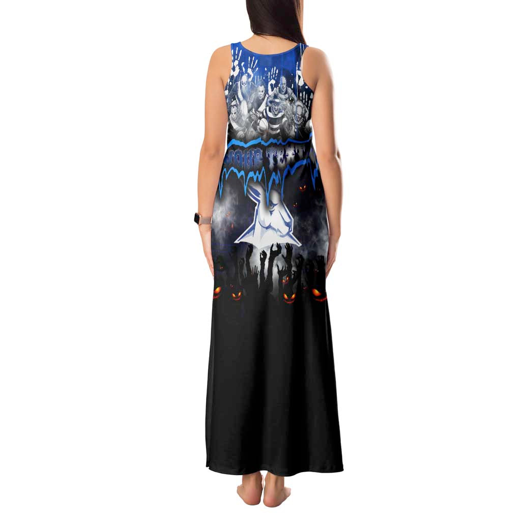 Step Into Horror Domain Kangaroos Football Tank Maxi Dress Halloween Horror Movie Characters - Aussie Hoodie