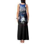 Step Into Horror Domain Kangaroos Football Tank Maxi Dress Halloween Horror Movie Characters - Aussie Hoodie