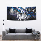 Step Into Horror Domain Kangaroos Football Tapestry Halloween Horror Movie Characters - Aussie Hoodie