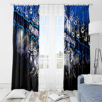 Step Into Horror Domain Kangaroos Football Window Curtain Halloween Horror Movie Characters - Aussie Hoodie