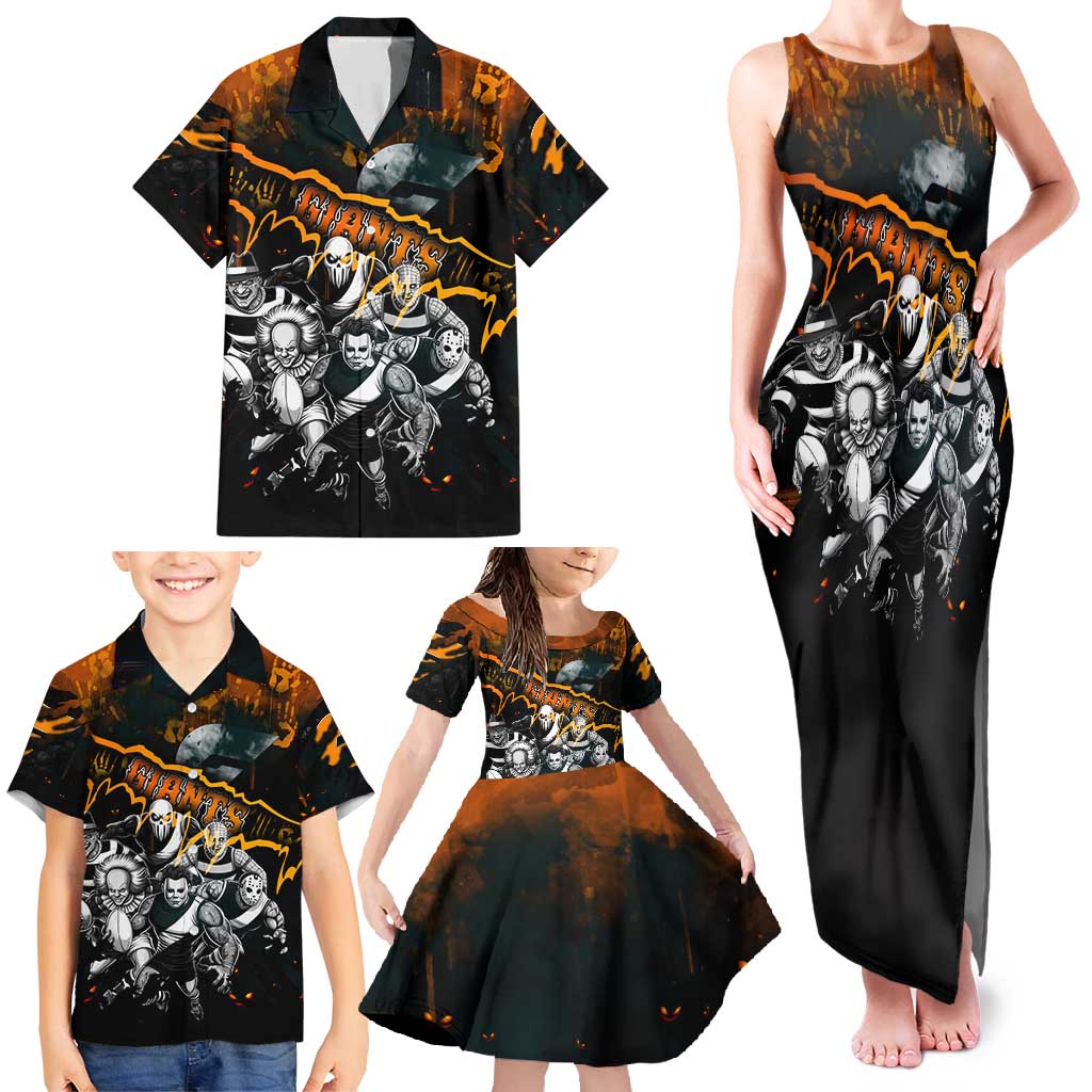 Step Into Horror Domain Giants Football Family Matching Tank Maxi Dress and Hawaiian Shirt Halloween Horror Movie Characters - Aussie Hoodie