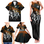 Step Into Horror Domain Giants Football Family Matching Tank Maxi Dress and Hawaiian Shirt Halloween Horror Movie Characters - Aussie Hoodie