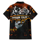 Step Into Horror Domain Giants Football Hawaiian Shirt Halloween Horror Movie Characters - Aussie Hoodie