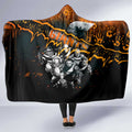 Step Into Horror Domain Giants Football Hooded Blanket Halloween Horror Movie Characters - Aussie Hoodie