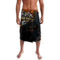 Step Into Horror Domain Giants Football Lavalava Halloween Horror Movie Characters - Aussie Hoodie