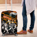Step Into Horror Domain Giants Football Luggage Cover Halloween Horror Movie Characters - Aussie Hoodie