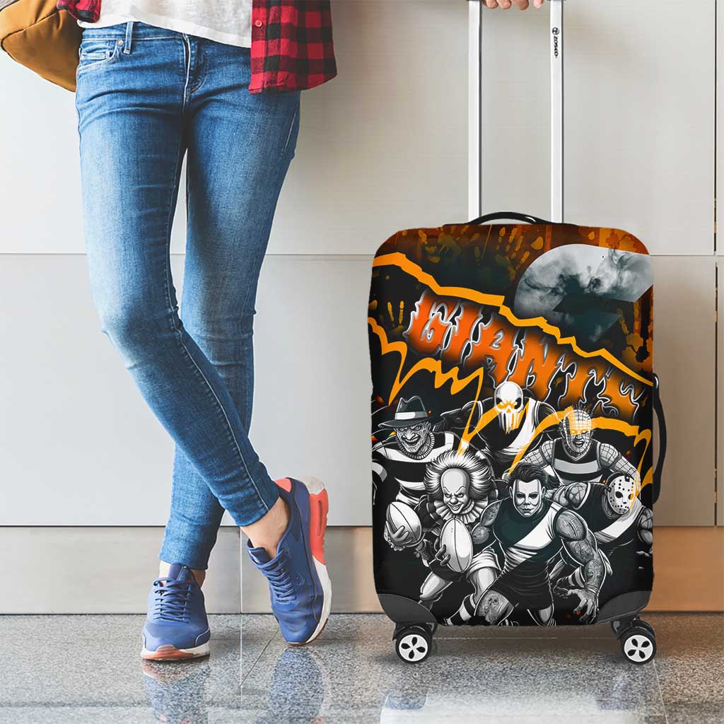 Step Into Horror Domain Giants Football Luggage Cover Halloween Horror Movie Characters - Aussie Hoodie