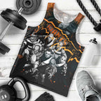 Step Into Horror Domain Giants Football Men Tank Top Halloween Horror Movie Characters - Aussie Hoodie