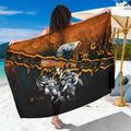 Step Into Horror Domain Giants Football Sarong Halloween Horror Movie Characters - Aussie Hoodie