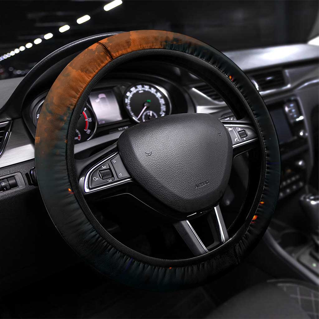 Step Into Horror Domain Giants Football Steering Wheel Cover Halloween Horror Movie Characters - Aussie Hoodie