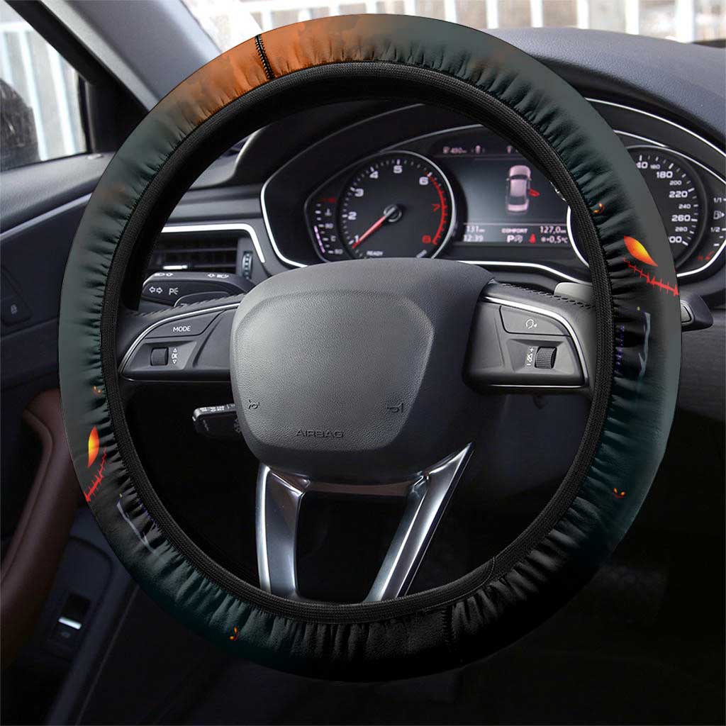 Step Into Horror Domain Giants Football Steering Wheel Cover Halloween Horror Movie Characters - Aussie Hoodie