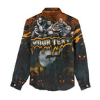 Step Into Horror Domain Giants Football Women Casual Shirt Halloween Horror Movie Characters - Aussie Hoodie